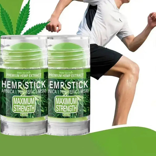Hemp, Arnica & Turmeric Moisturizing Stick | Max Strength Moisturizing Body Stick Peaceful Pleasures Health and Wellness