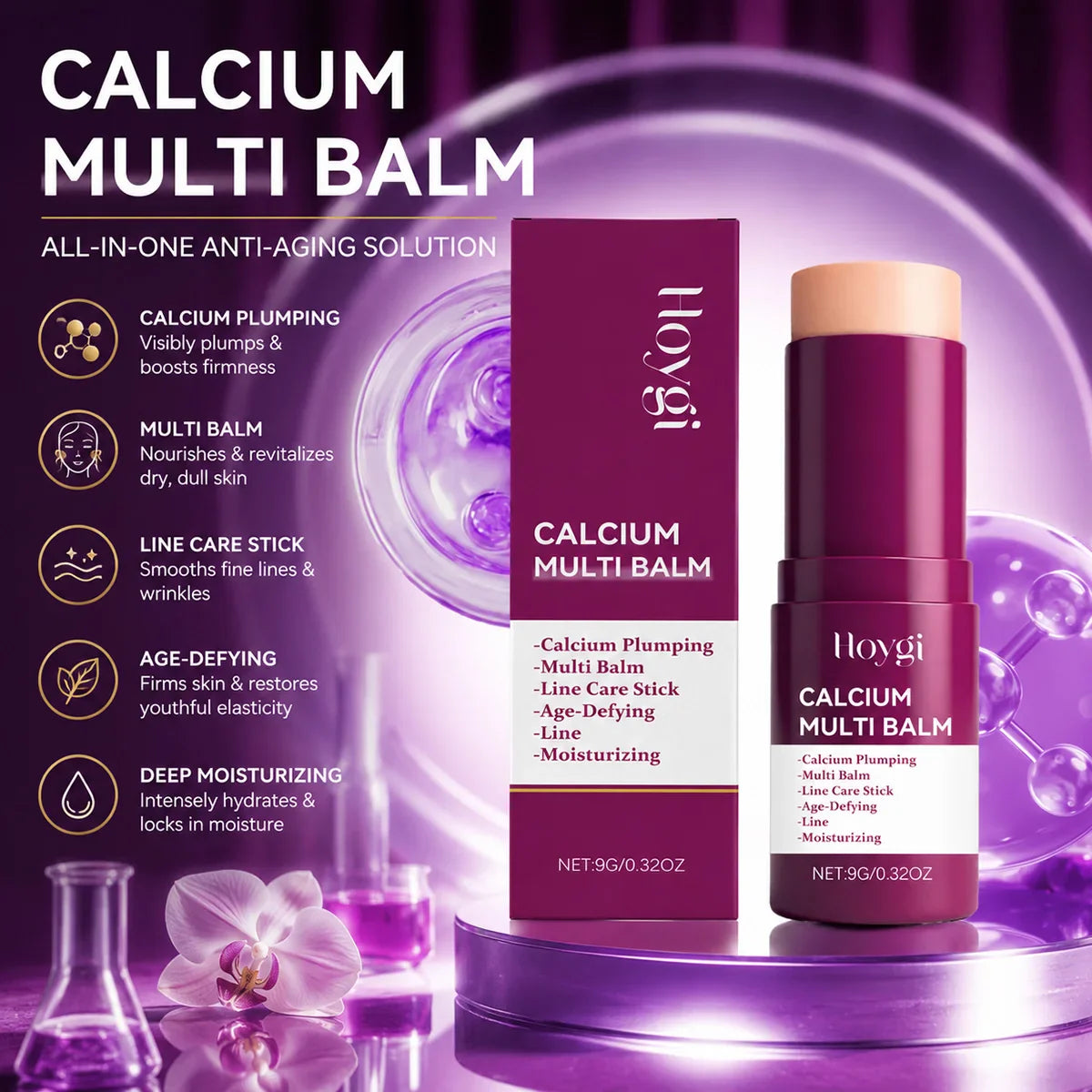 Calcium Multi Balm Stick – Firming & Hydrating Face Balm