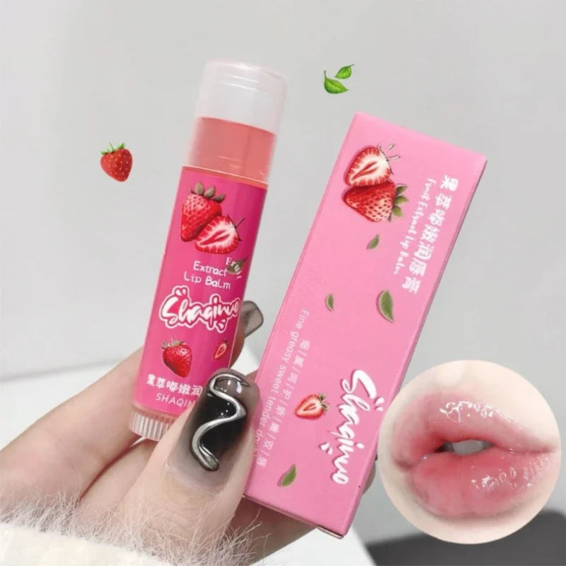 Fruit Extract Lip Balm Set of 3 – Tinted Moisturizing Gloss