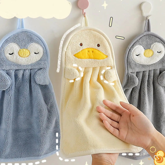 Cute Animal Hand Towels – Absorbent Kitchen & Bathroom Decorative Hand Towel Oasis Select