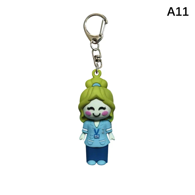Paw Print Ampoule Vial Opener Keychain – Rubber Cutter Tool