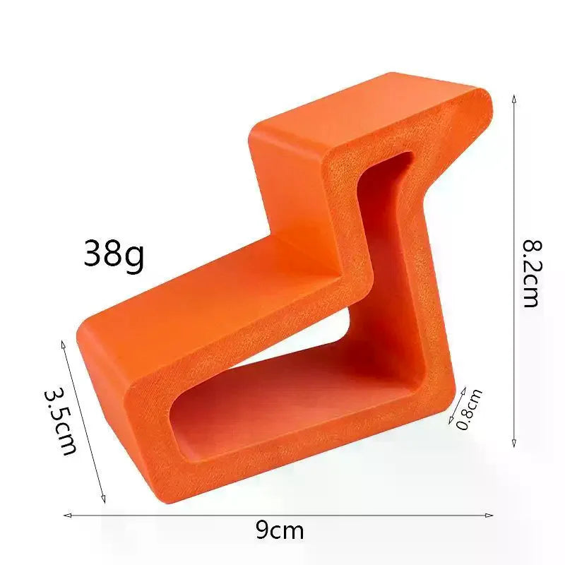 Window Stoppers Sliding Door Track Clips No-Drill | 1/2/4 Pack