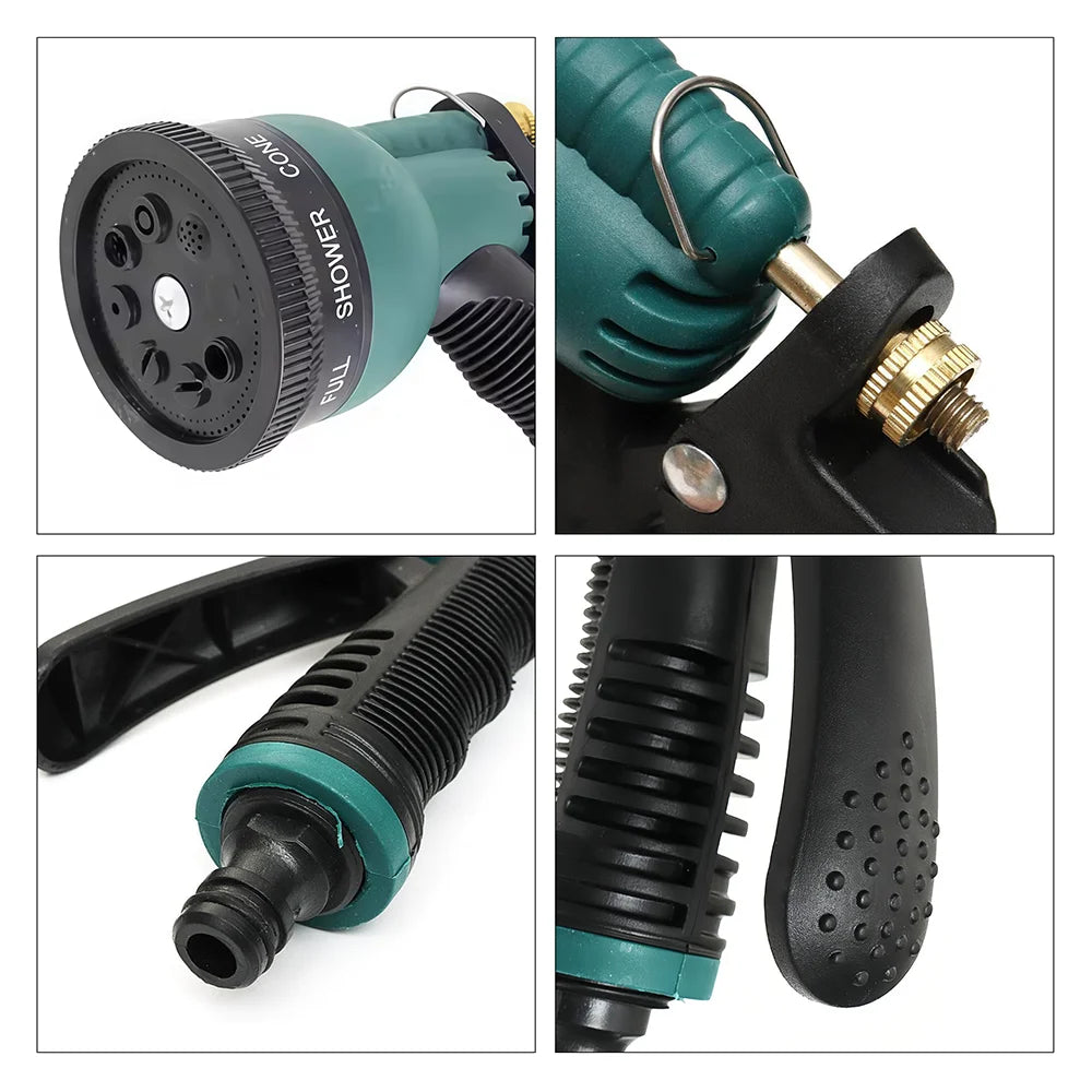 Garden Watering Tools Car Wash Water Gun Heads Garden High Pressure Water Gun Multi-function Hose Spraying Car Wash Sprayer Peaceful Pleasures Health and Wellness