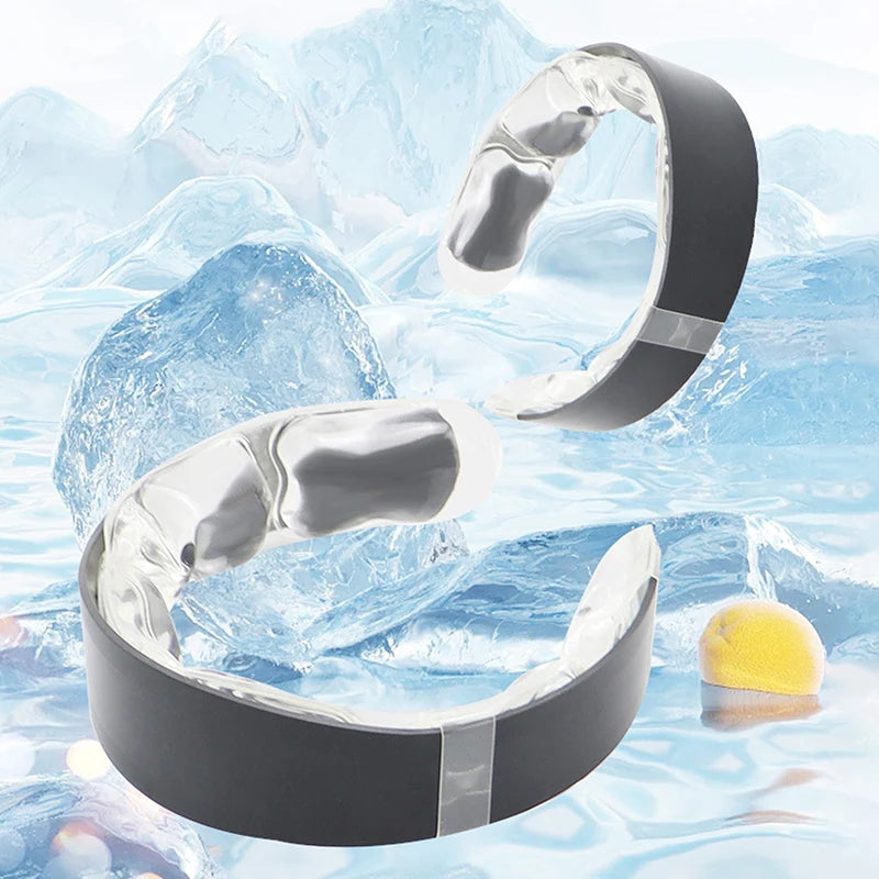 Summer Neck Cooling Collar Reusable Portable Neck Ice Pack Neck Wrap Cooling For Walking Outdoor Activities Relax the neck Peaceful Pleasures Health and Wellness
