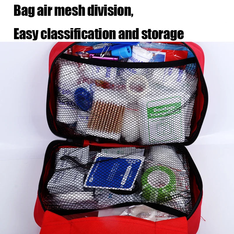 Complete First Aid Kit for Home & Outdoor Emergency Prep
