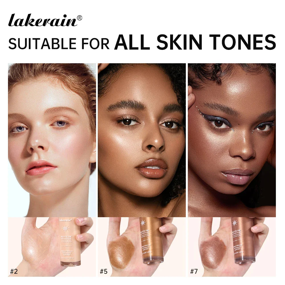 2-in-1 Liquid Highlighter & Primer – Glow, Contour & Brighten