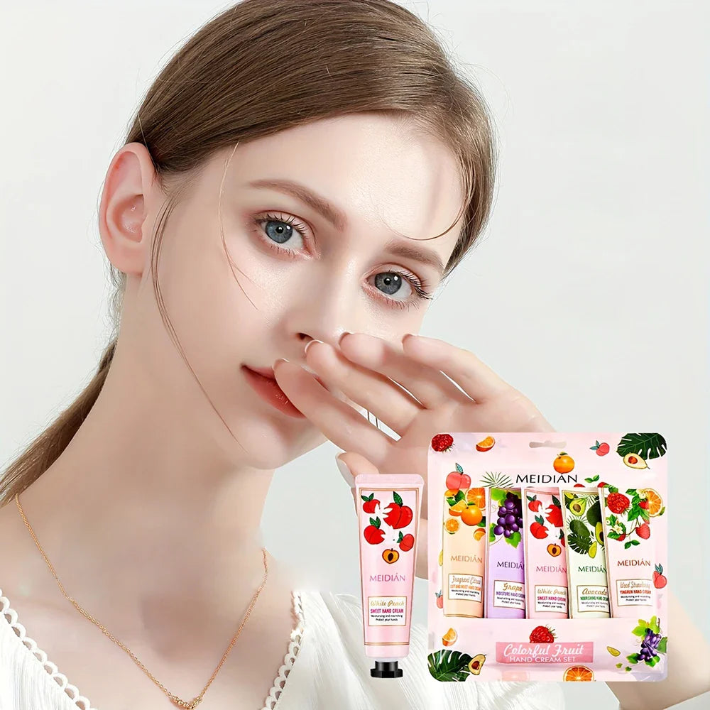 5-Pack Moisturizing Hand Cream Set – Hydrating & Fragrant