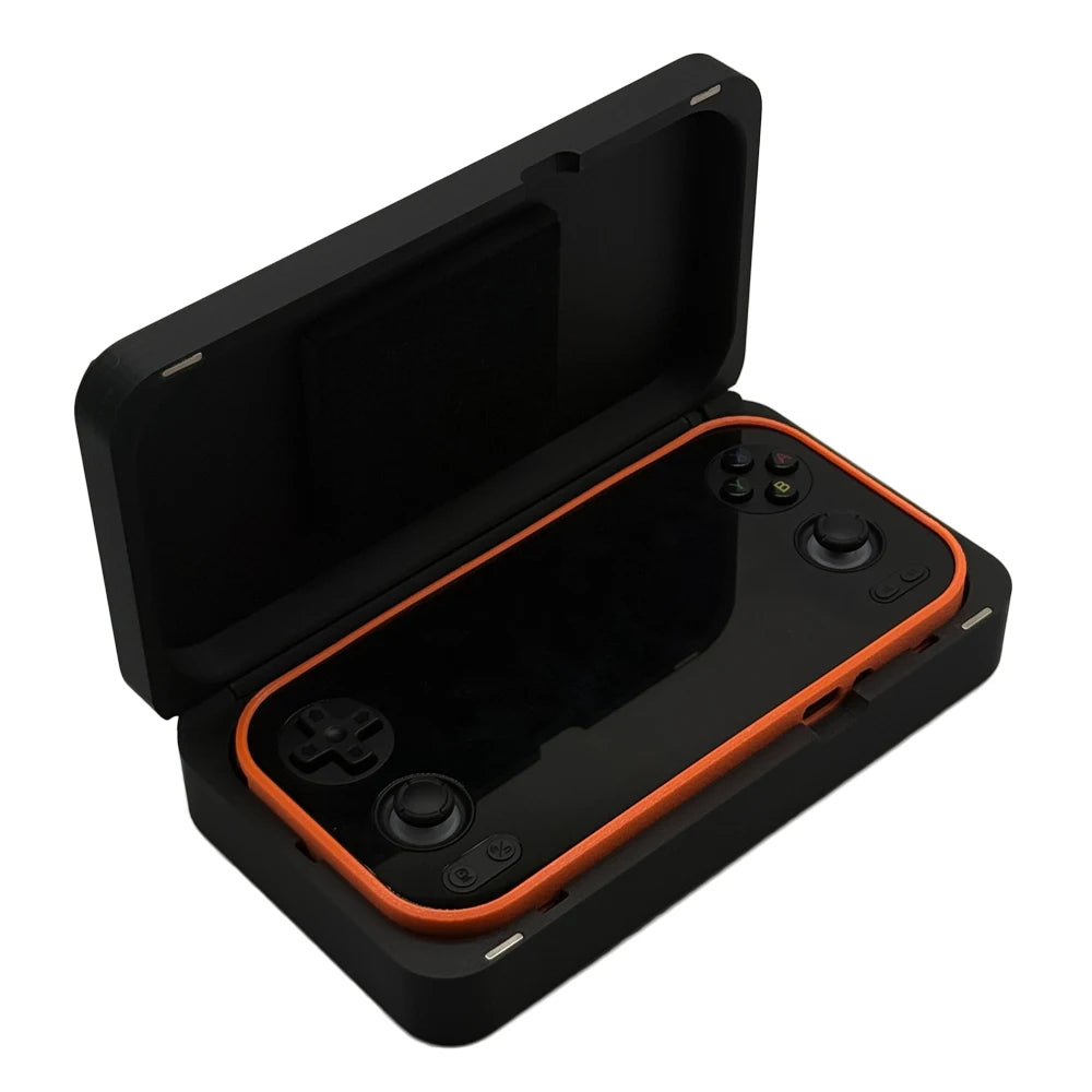 Magnetic Lid Design Organize Case Shockproof Protective Over Handheld Game Console Case For RG476h Storage Box Peaceful Pleasures Health and Wellness