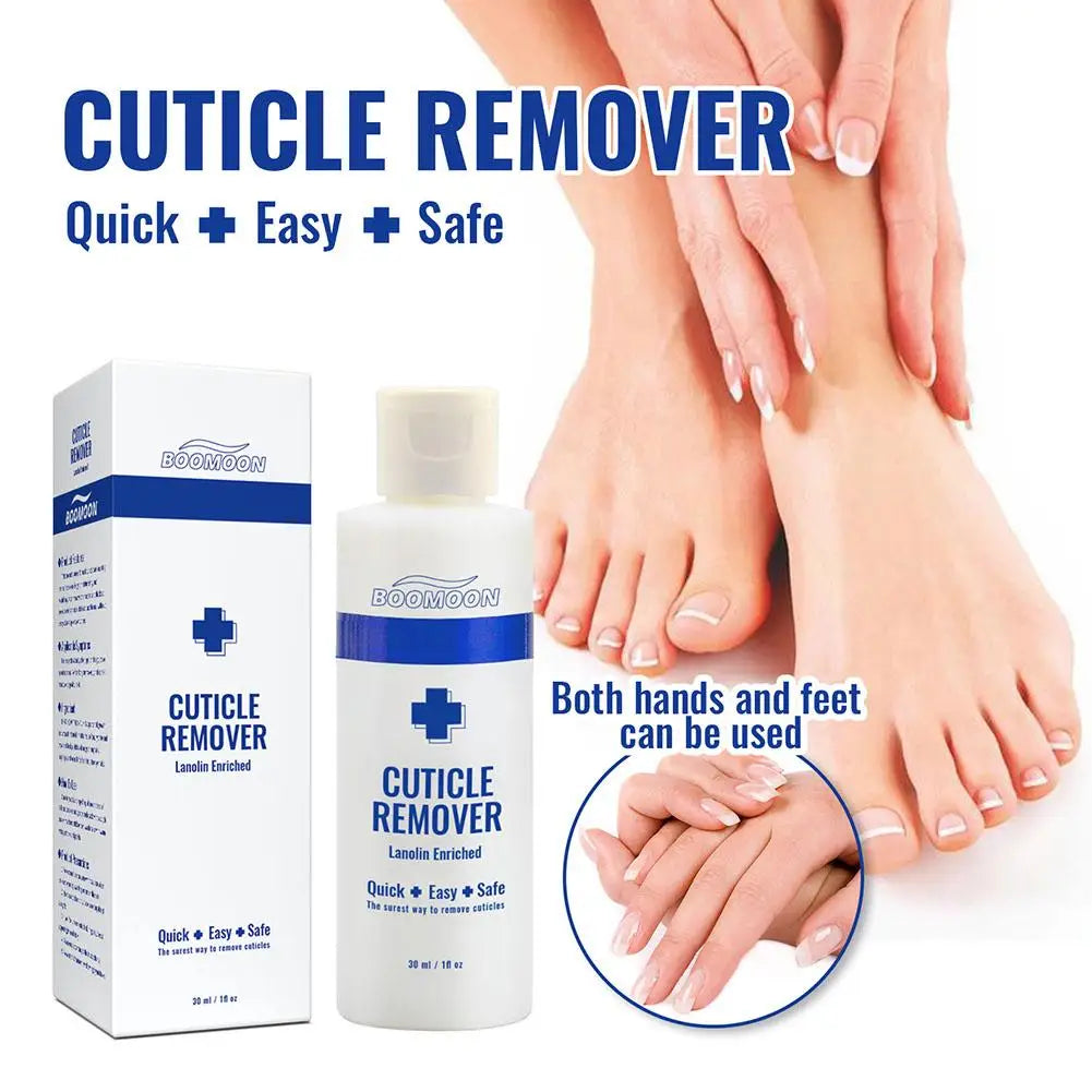 Nail Cuticle Remover Gel Cream 30ml | Soften Dead Skin Fast Cuticle Remover Gel Peaceful Pleasures Health and Wellness