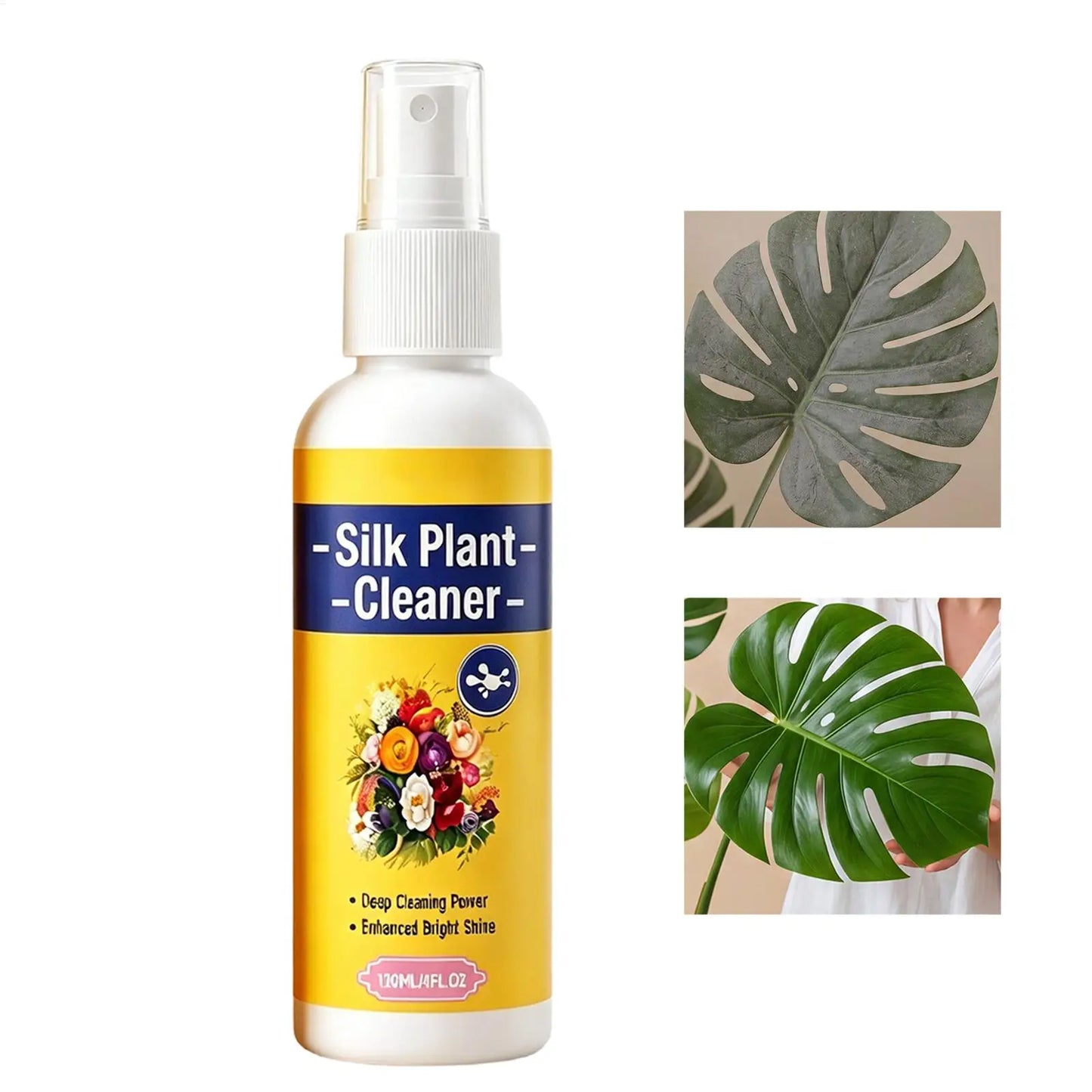 Silk Plant Cleaner Spray – No-Wipe Shine & Protectant 120ml