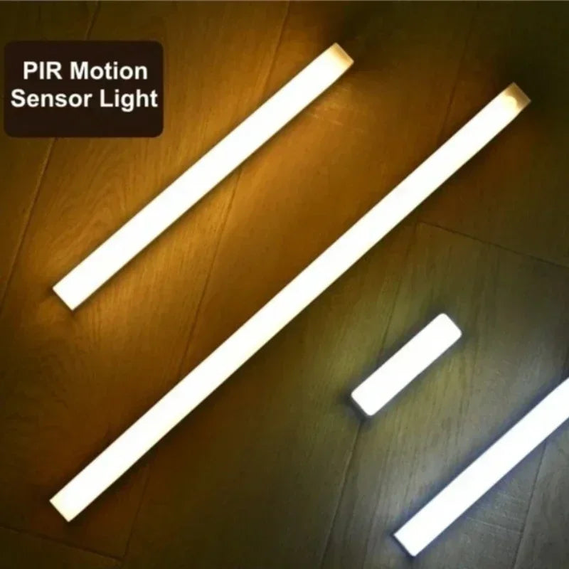 LED Cabinet Light with PIR Motion Sensor | USB Rechargeable