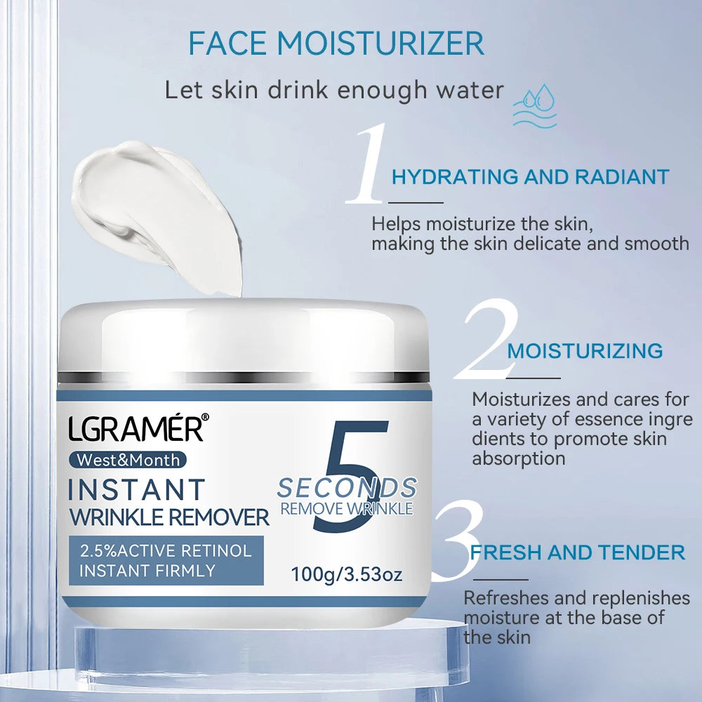 Retinol Collagen Cream with Vitamin C+E & Hyaluronic Acid Peaceful Pleasures Health and Wellness