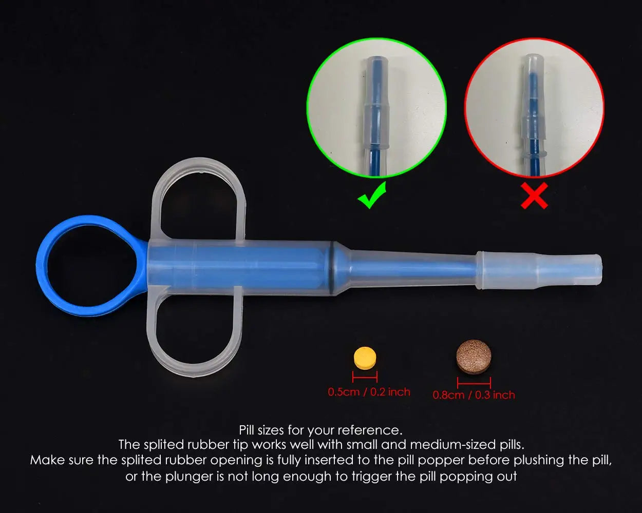 Silicone Pet Pill Popper – Cat & Dog Tablet & Liquid Feeder