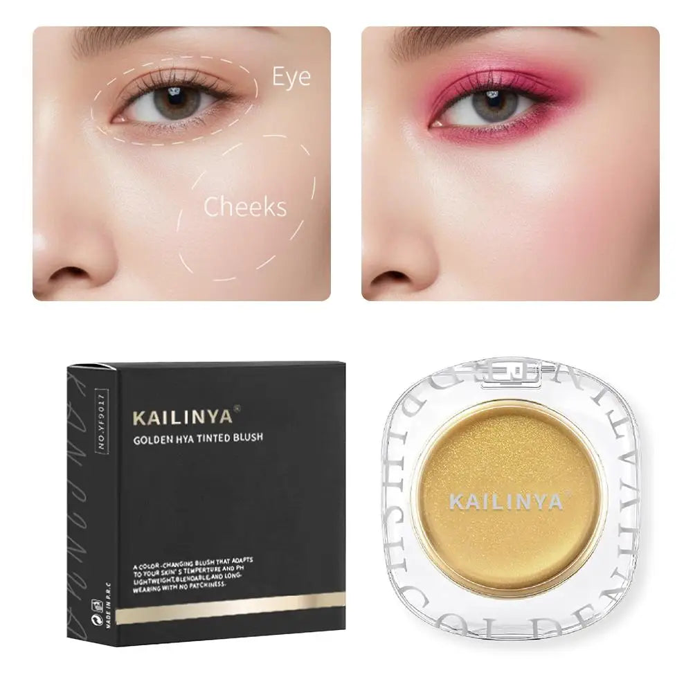 Golden Color-Changing Blush – 3-in-1 Cream Cheeks, Eyes & Lips