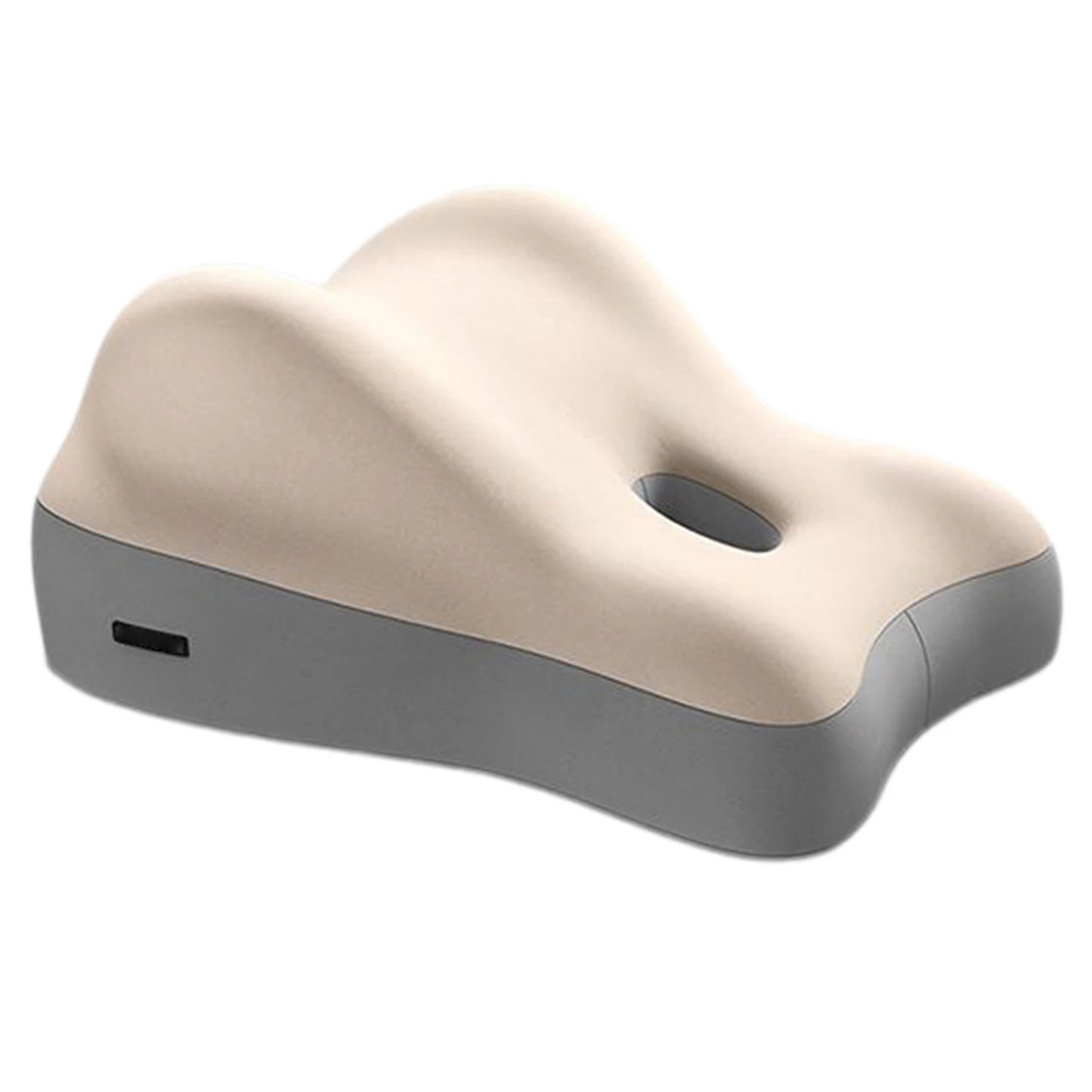 Memory Foam Lumbar Cushion Ergonomic Back Support Pillow With Breathable Cover For Office Chair Car Seat Bed Backrest Peaceful Pleasures Health and Wellness Beige