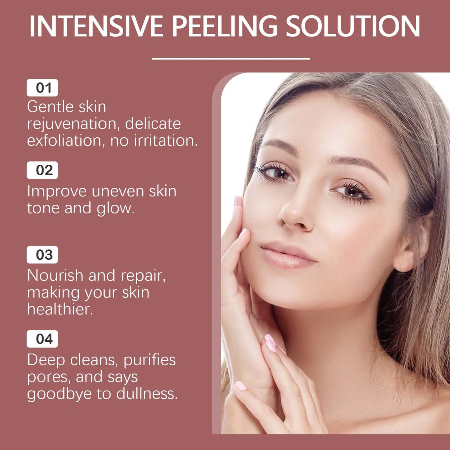 Salicylic Acid AHA Peeling Serum – Exfoliate & Brighten Skin
