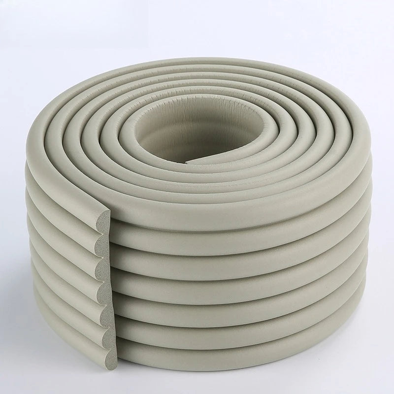 Self-Adhesive Soundproof Pipe Sealing Strip 0.8×20m | Foam Tape Pipe Sealing Tape Peaceful Pleasures Health and Wellness grey
