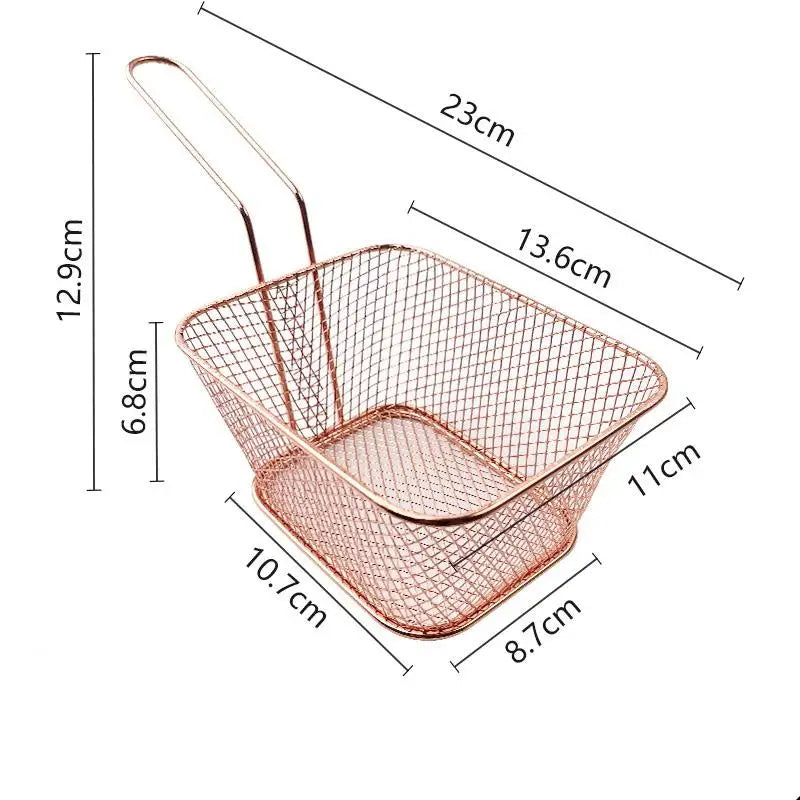 Stainless Steel Mini Frying Basket | French Fries Strainer