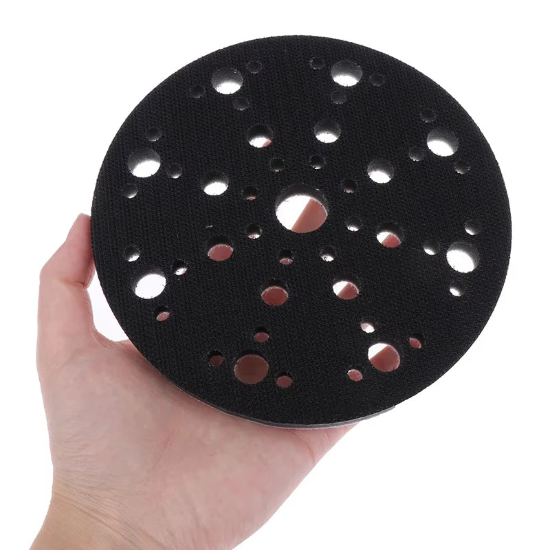 49-Hole Soft Sponge Interface Pad Sanding Pads Hook Loop Discs Sander