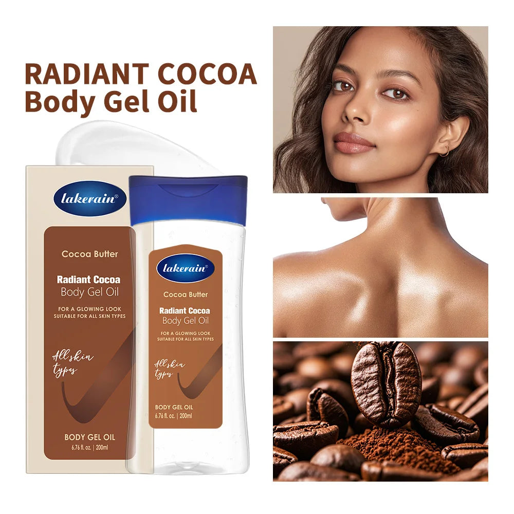 Turmeric Cocoa Oil Body Lotion 200ml Vitamin B3 Vitamin C Brightening Glow Body Gel Moisturizer For Dry Skin Peaceful Pleasures Health and Wellness 1Cocoa