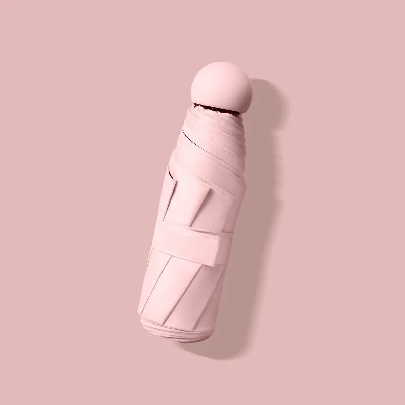 CLOUDIA Mini Capsule Umbrella – UV & Rain Protection