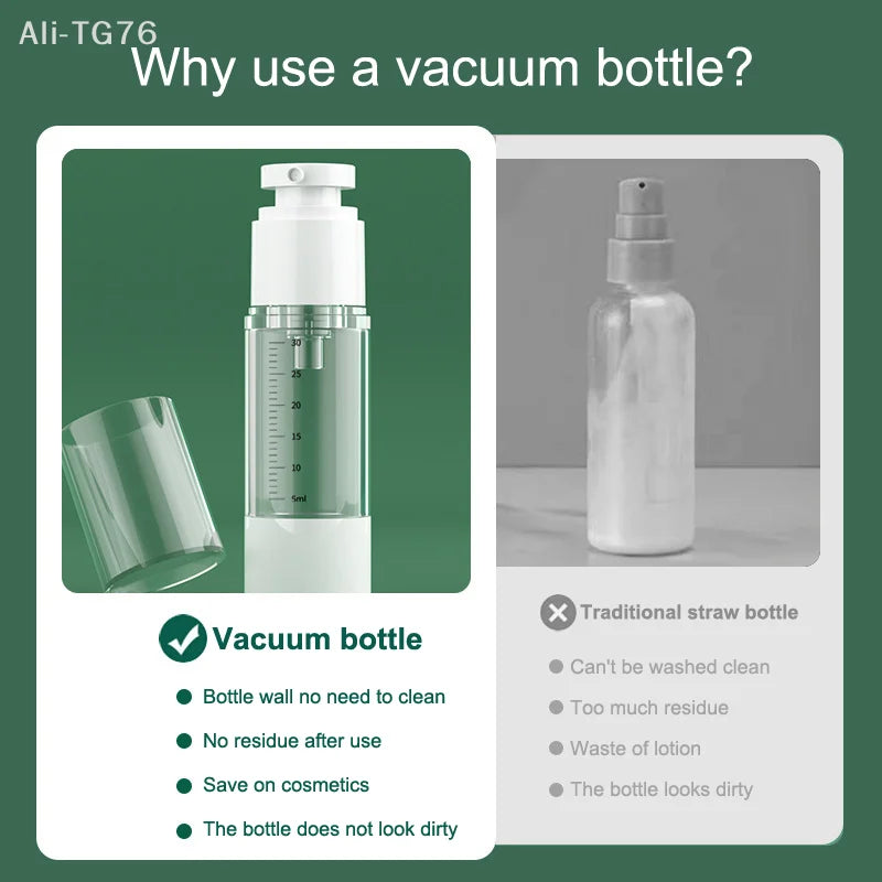 Vacuum Refillable Spray Bottle 15/30/50ml – Travel Cosmetic