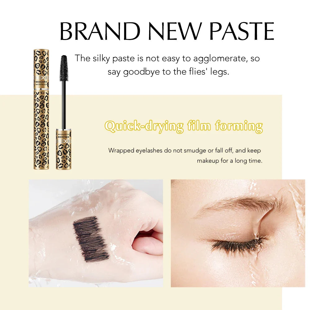 Waterproof Black Mascara – Curling & Smudge-Proof | 1 or 2 Pack