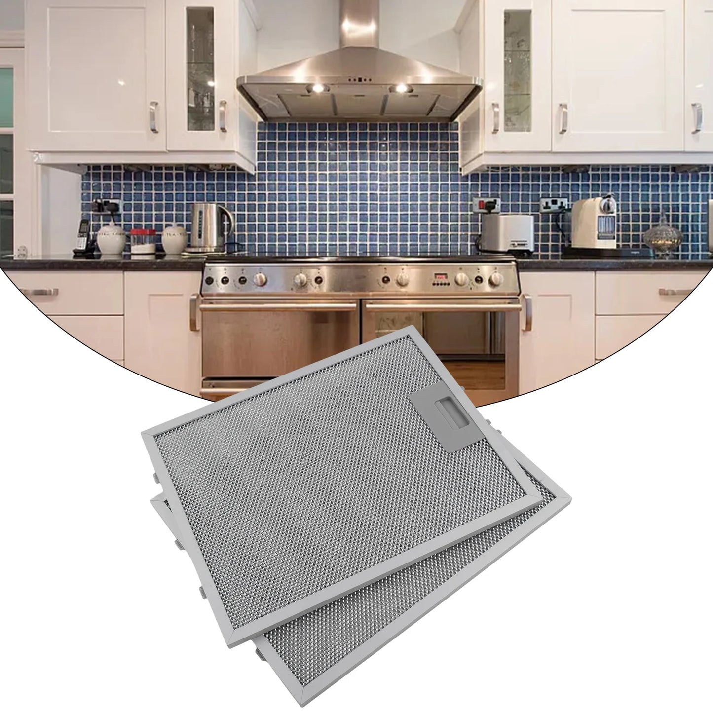Cooker Hood Metal Mesh Extractor Vent Filter 320x260 Mm Range Grease