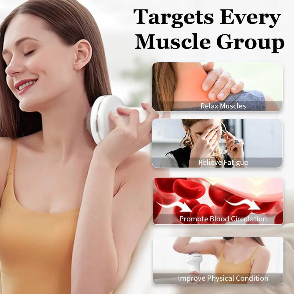 MagCellapy 8-in-1 Electric Massage Stick | Deep Muscle Relief