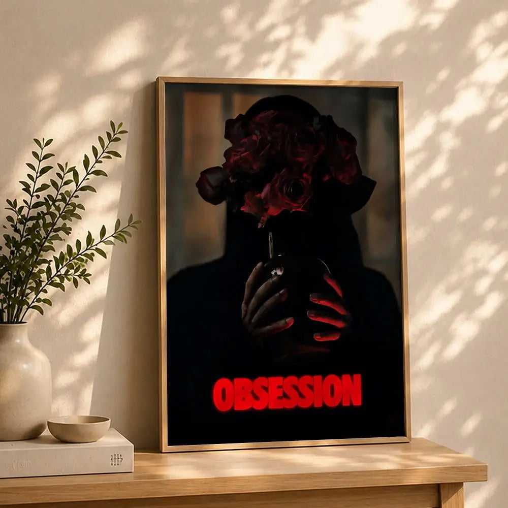 Movie Obsession HD Self-Adhesive Waterproof Wall Art Poster Wall Art Poster Peaceful Pleasures Health and Wellness White12 15X20cmNoframe