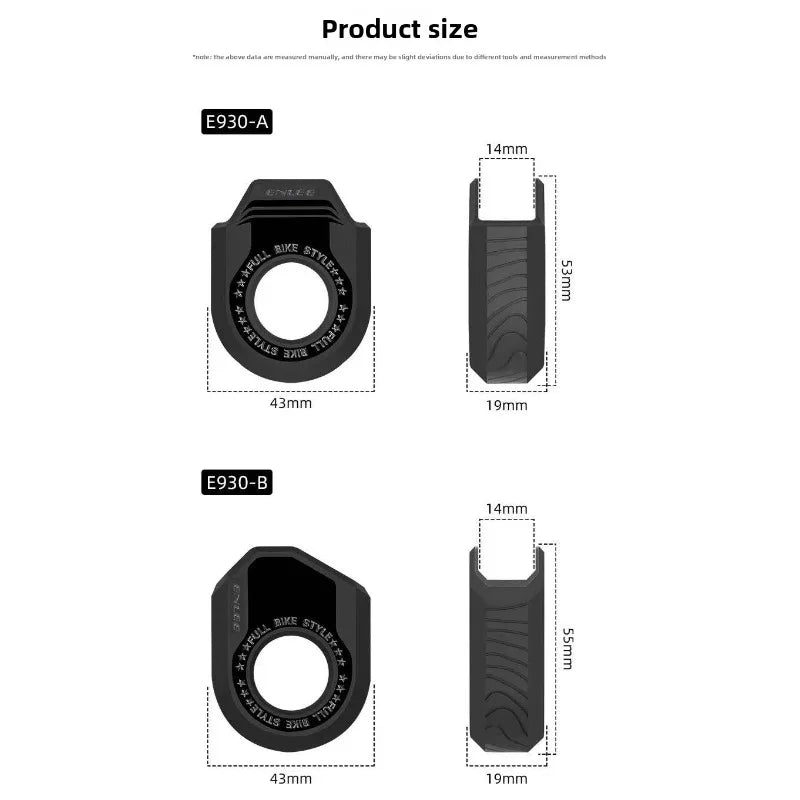 Bicycle Crank Arm Protector Cover – Universal MTB & Road Bike Bike Crank Protector Peaceful Pleasures Health and Wellness