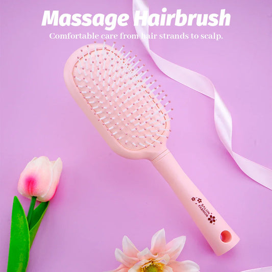 Mini Air Cushion Detangling Hairbrush – Anti-Static Massage Comb Hair Detangling Brush Oasis Select