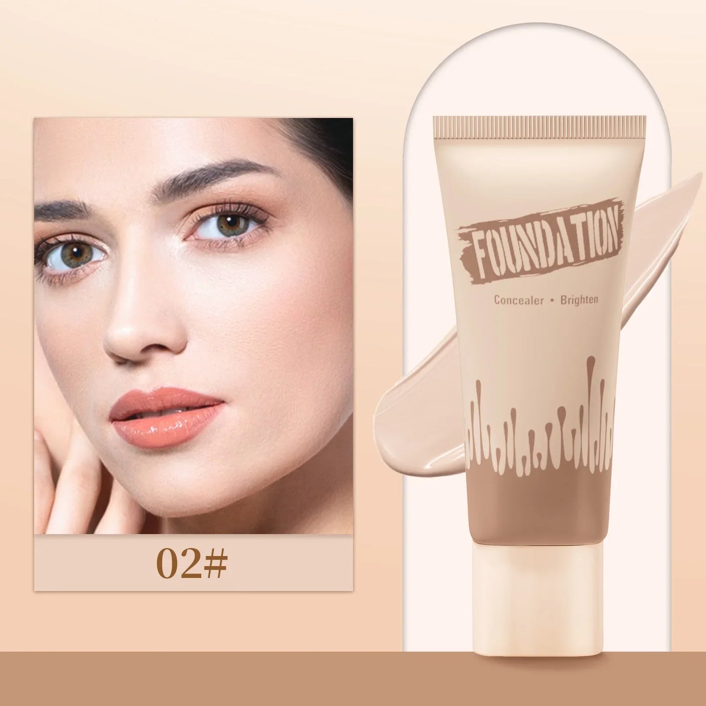 Hello Kiss Full Coverage Matte Liquid Foundation – Oil Control