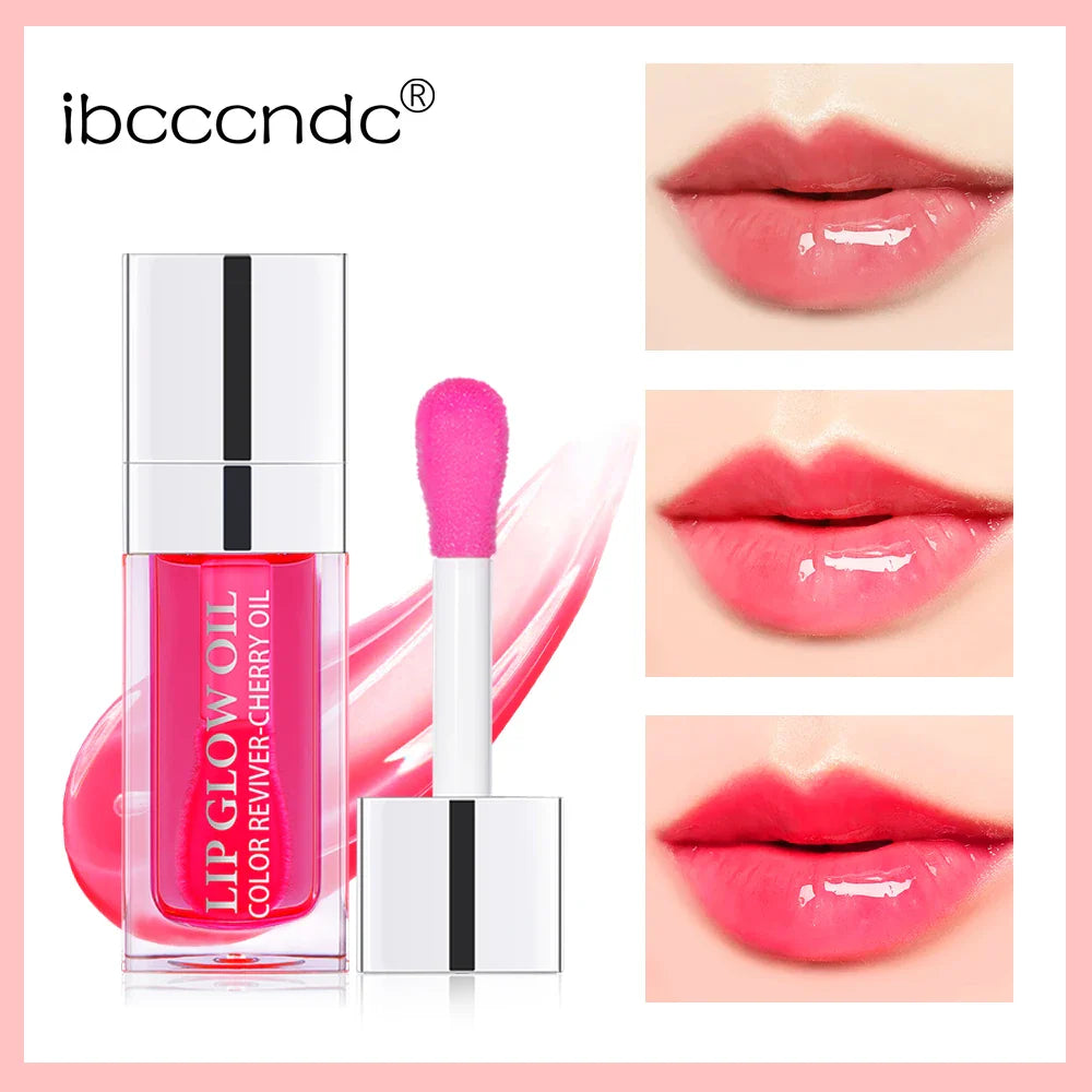 Lakerain Crystal Jelly Lip Glow Oil – Tinted Hydrating Gloss