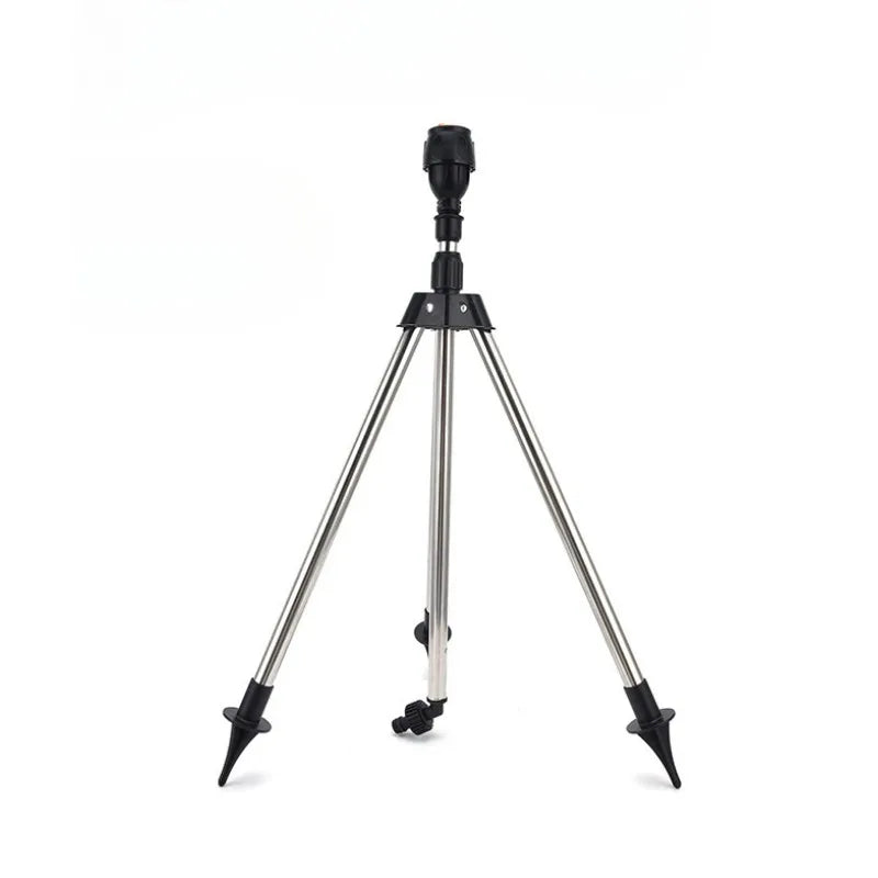 360 Rotary Irrigation Tripod Lawn Garden Sprinkler Telescopic Support