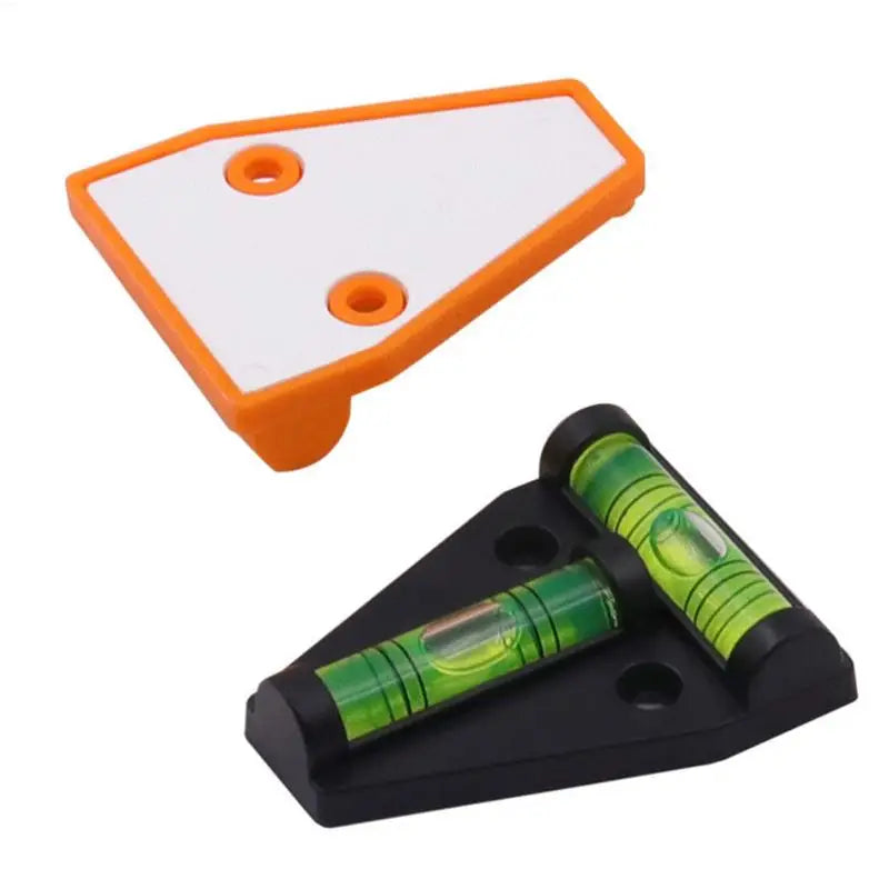 1pc Mini T Type Spirit Level Measurement Instrument Triangular Level T-type calibrator Spirit Bubble Shell Measuring Tools Peaceful Pleasures Health and Wellness