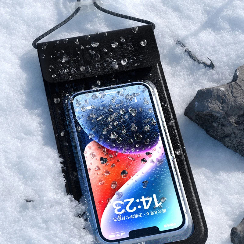 IPX8 waterproof mobile phone bag waterproof phone pouch for swimming phone armbands and pouches diving phone case under water Peaceful Pleasures Health and Wellness