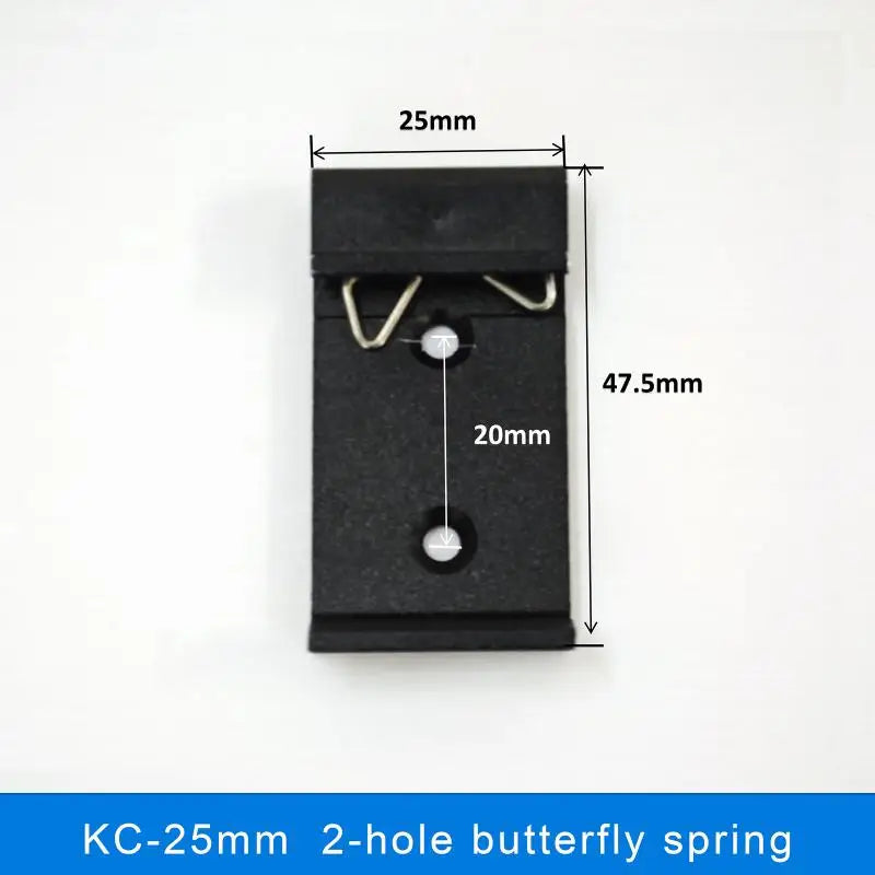 25/35/45MM Metal DIN Rail Fixed Clamp Clip Relay Mounting Buckle Simple Fixing Rack With Mounting Holes Peaceful Pleasures Health and Wellness 09