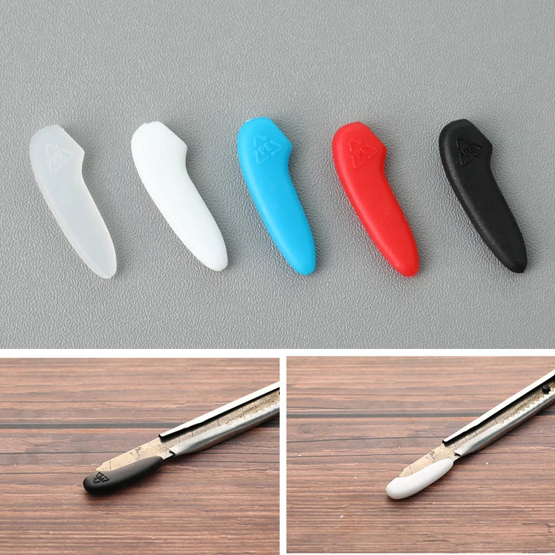 100-Pack Knife Tip Covers – Safety Blade Protective Caps Knife Safety Caps Peaceful Pleasures Health and Wellness