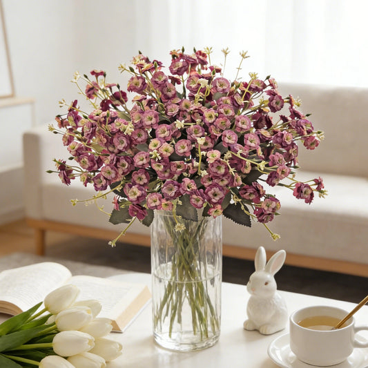 Silk Artificial Rose Bouquet for Wedding, Home & Garden Decor Artificial Flower Bouquet Peaceful Pleasures Health and Wellness