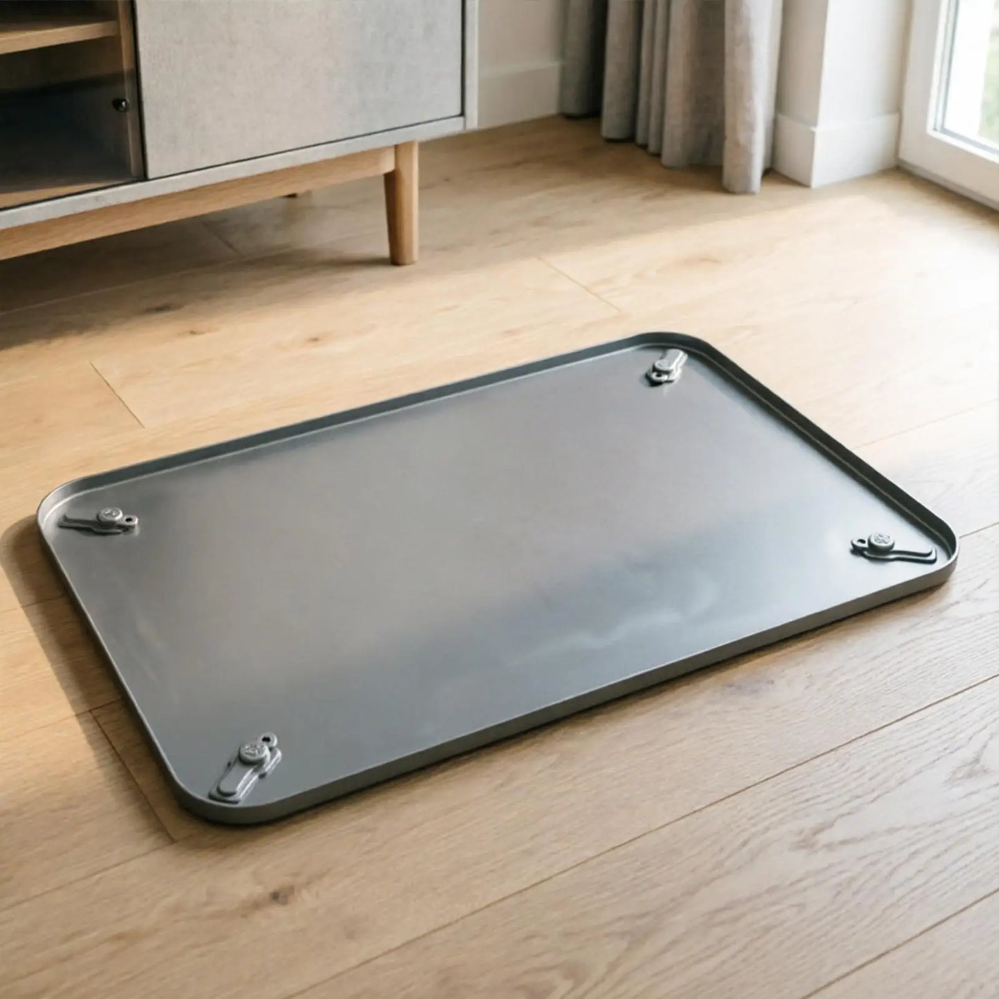 Silicone Dog Pee Pad Holder – Leak-Proof Raised Edge Tray