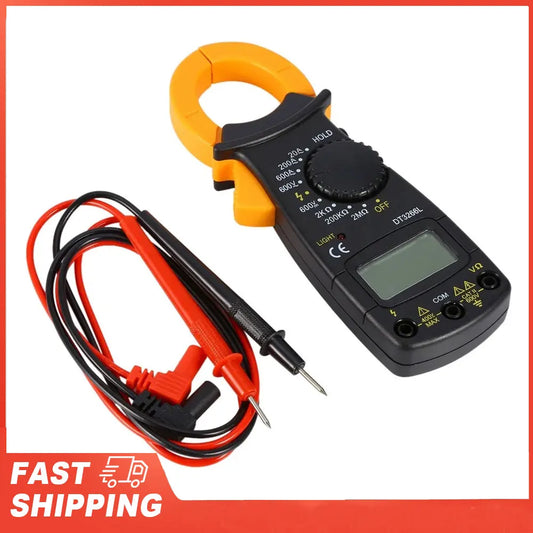 DT- Digital Amper Clamp Meter Multimeter Current Pincers Voltmeter Peaceful Pleasures Health and Wellness