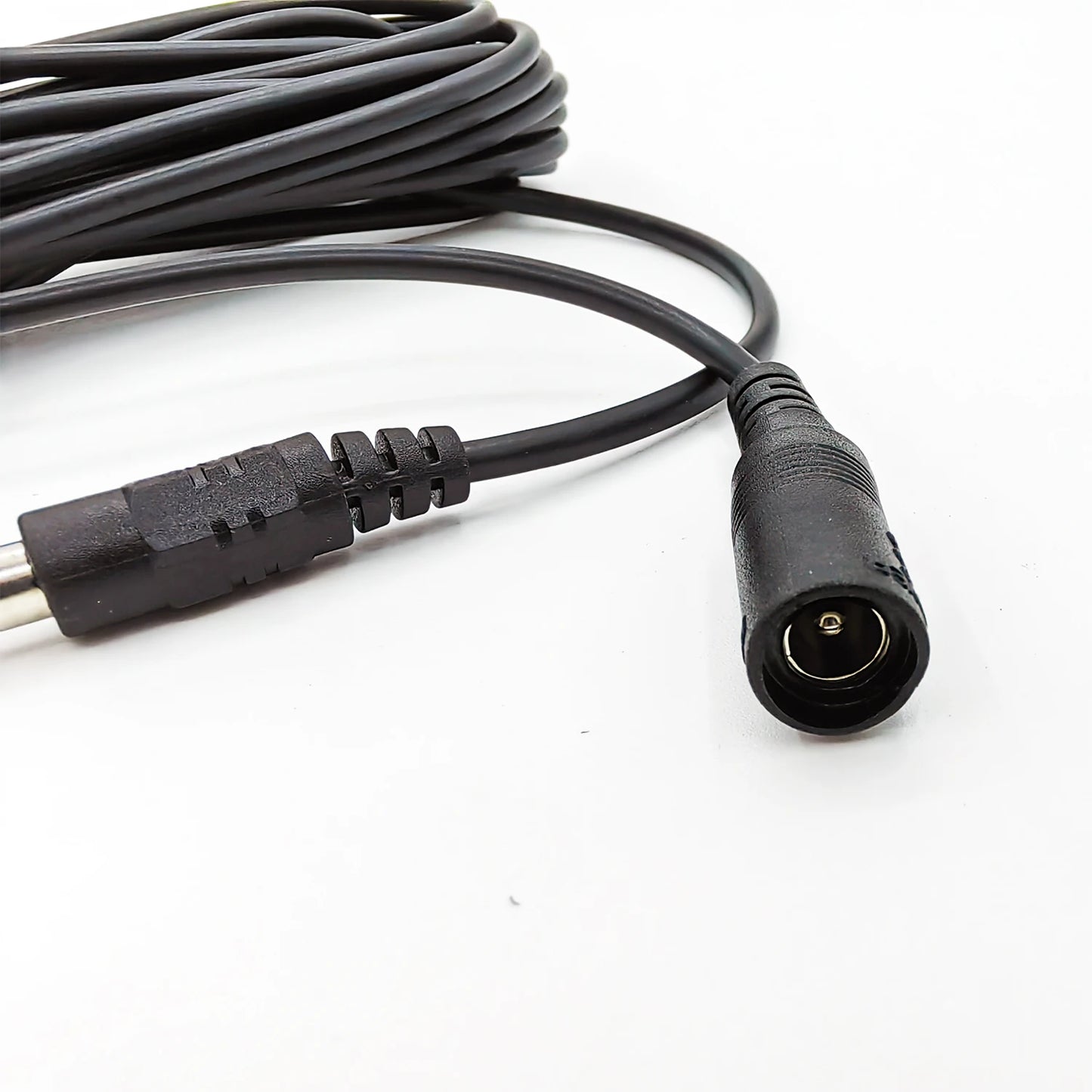 5M 10M DC12V Power Extension Cable 5.5mm*2.1mm Connector Male To Female For LED Lamp CCTV Security Camera Black Power Cable Cord Peaceful Pleasures Health and Wellness 5M