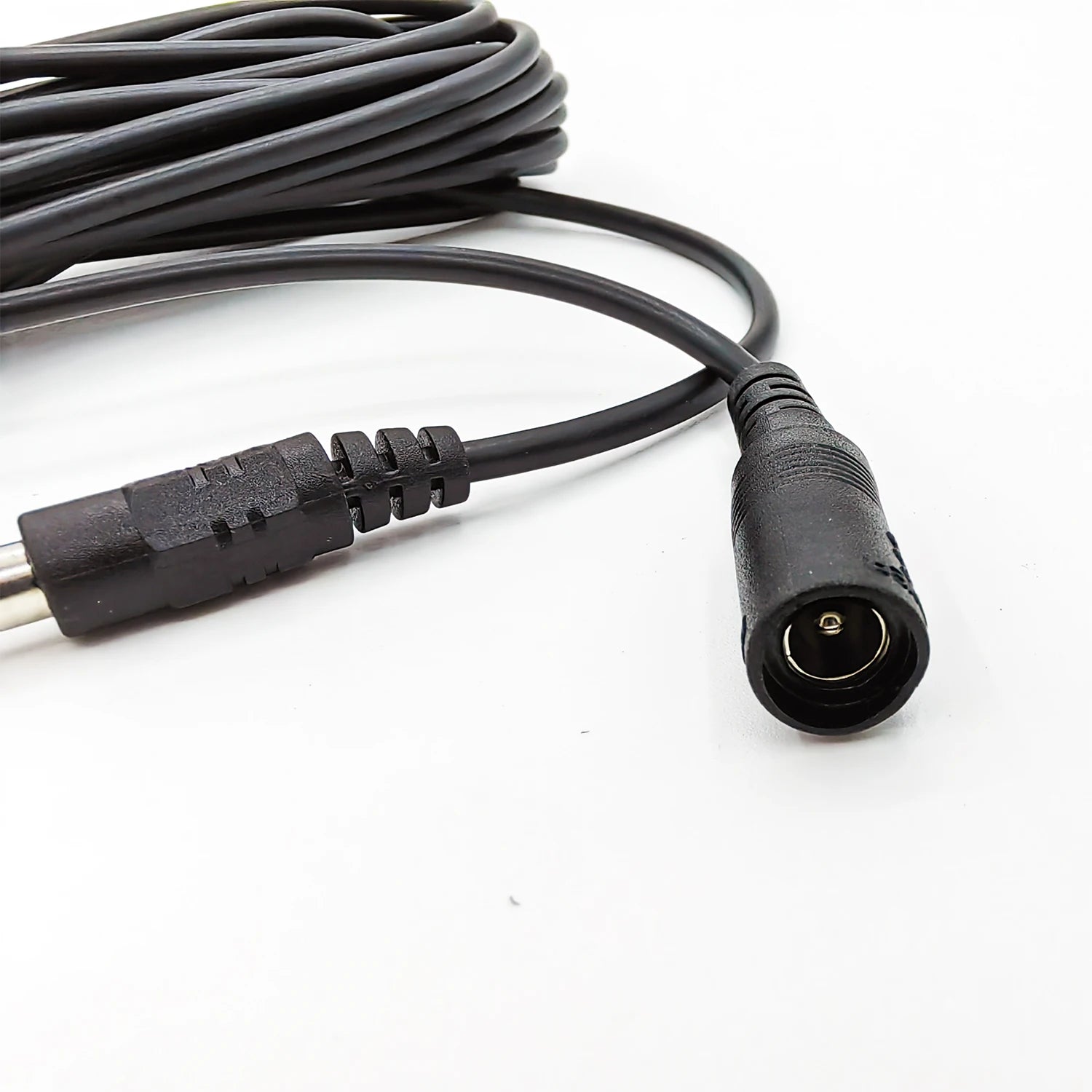 5M 10M DC12V Power Extension Cable 5.5mm*2.1mm Connector Male To Female For LED Lamp CCTV Security Camera Black Power Cable Cord Peaceful Pleasures Health and Wellness