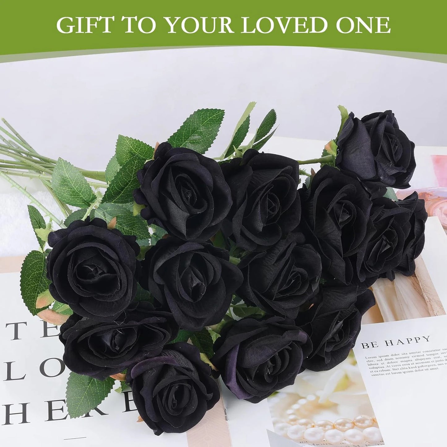 Silk Rose Artificial Flowers for Wedding, Home & Garden – 5/10 Pcs