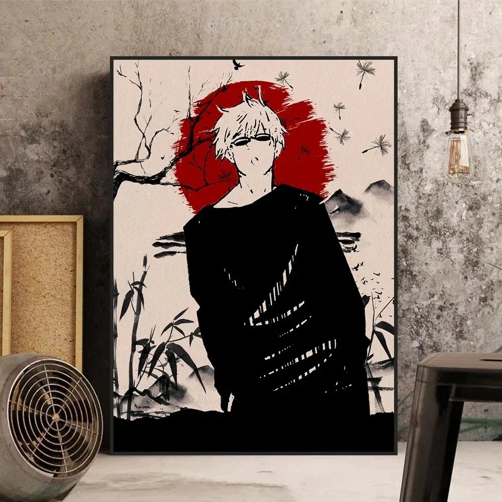 Jujutsu Kaisen Gojo Satoru Canvas Wall Art | Anime Room Decor
