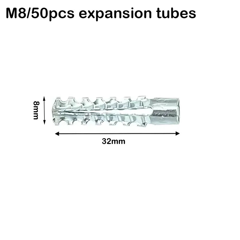 Metal Expansion Screws & Anchor Bolts | Carbon Steel 20–100 Sets