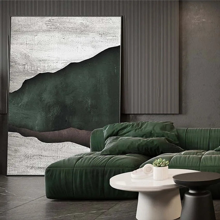 New Abstract Art Decorative Mural Canvas 100% Handmade Customizable Oil Painting Living Room Hotel Restaurant Hanging Picture Peaceful Pleasures Health and Wellness