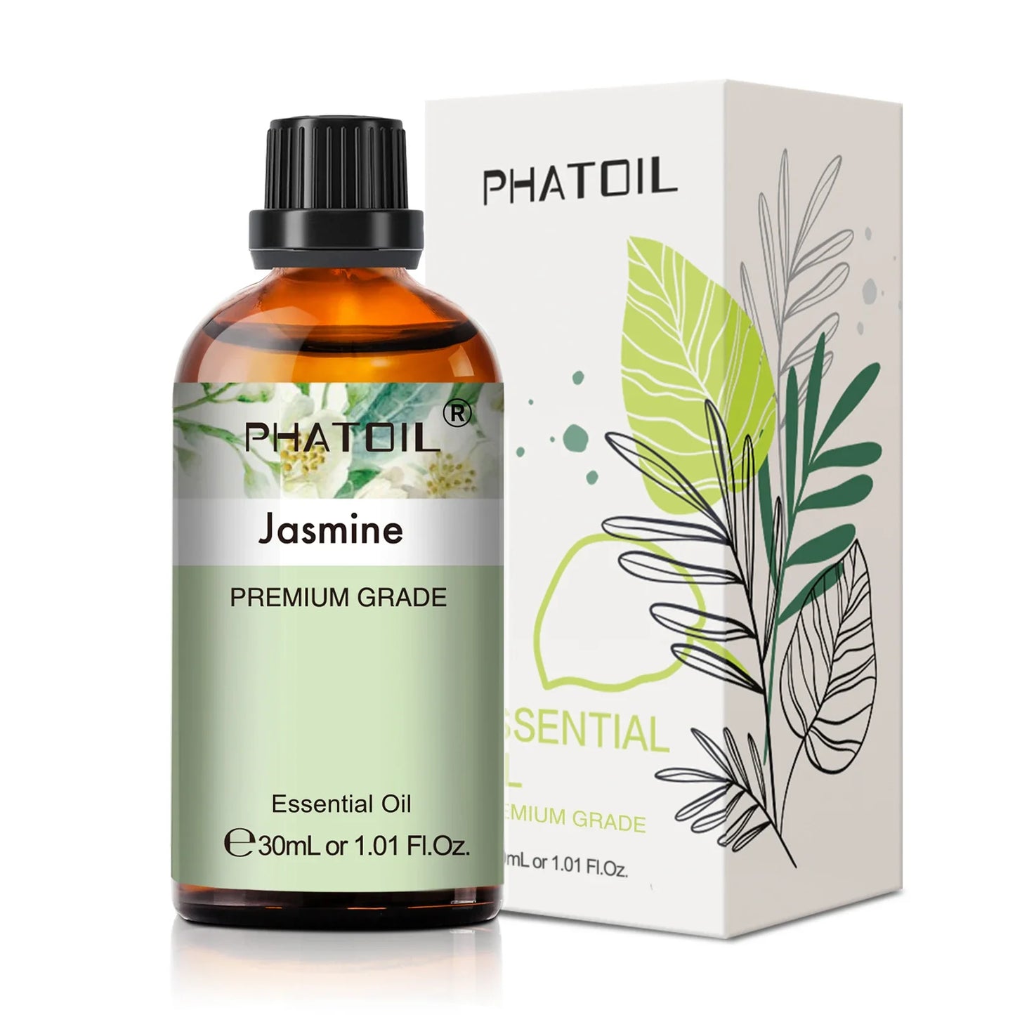 PHATOIL Pure Essential Oils 30ml | Aromatherapy Diffuser Set