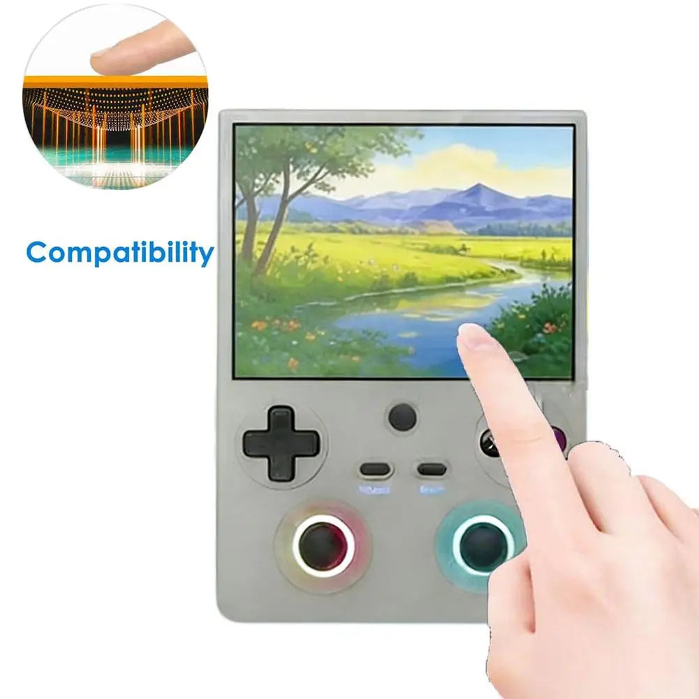 For Anbernic RG477V Screen Tempered Glass Protective Film Shockproof And Scratch-Resistant Gaming Console Accessories Peaceful Pleasures Health and Wellness